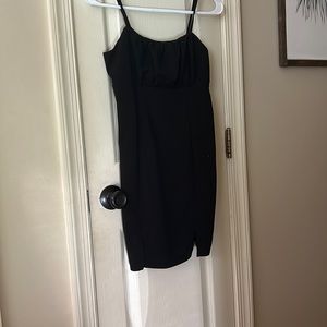 Worn Once. Black Mini dress. SIZE SMALL.